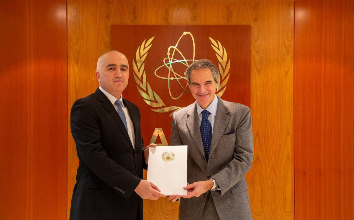 The Permanent Representative of Tajikistan presented his credentials to the IAEA Director General
