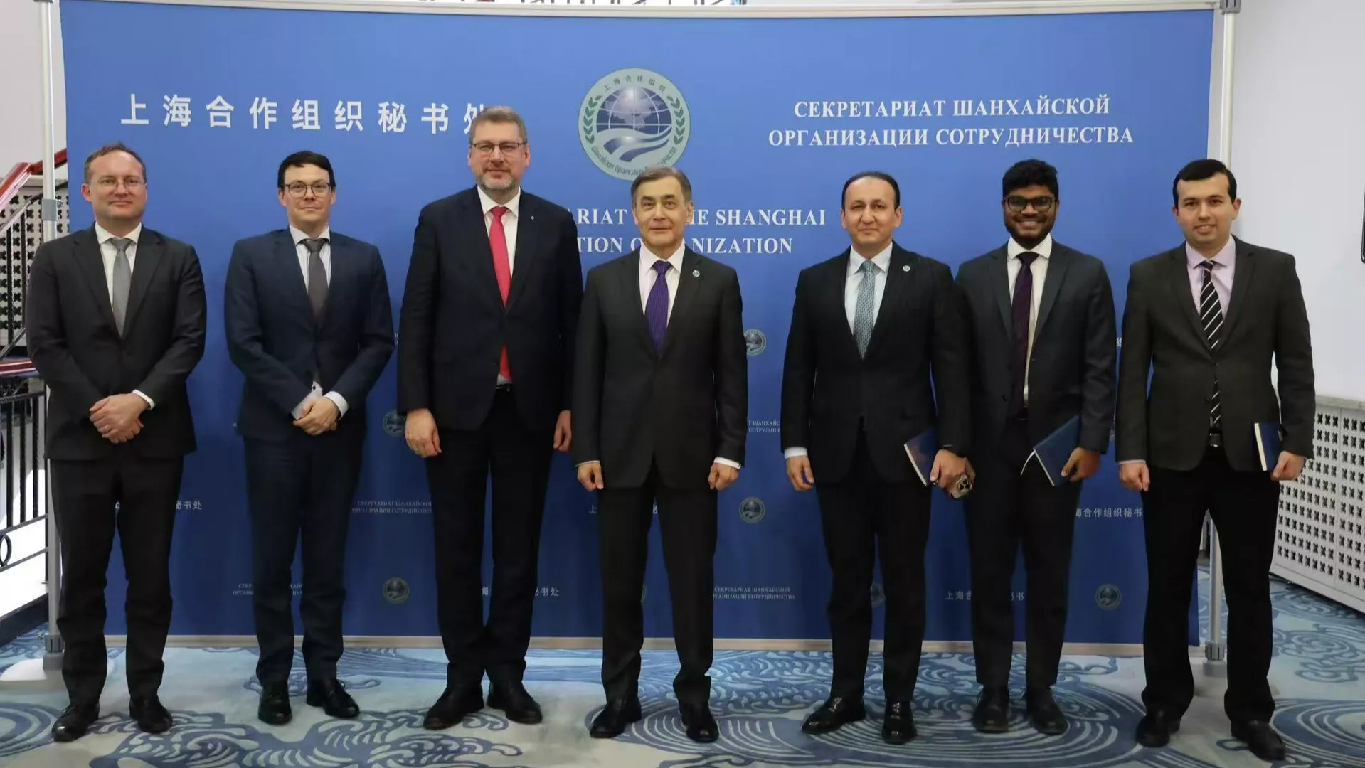 The SCO Secretary-General met with the EU Special Representative for Central Asia