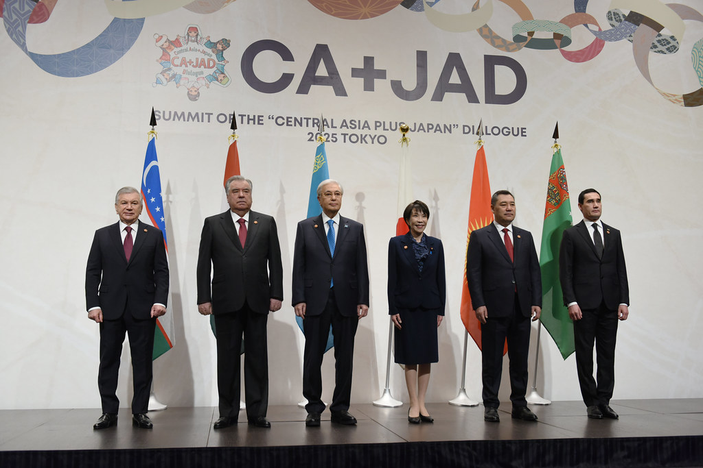 Emomali Rahmon participated and spoke at the Central Asia + Japan Dialogue Summit