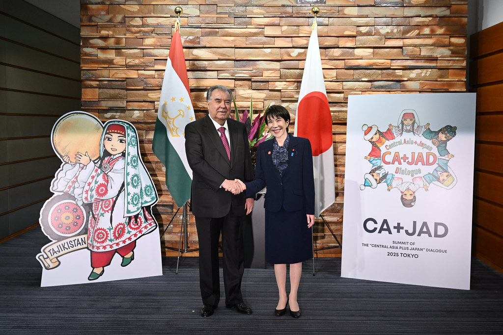 The President of Tajikistan held a meeting with Japanese Prime Minister Sanae Takaichi