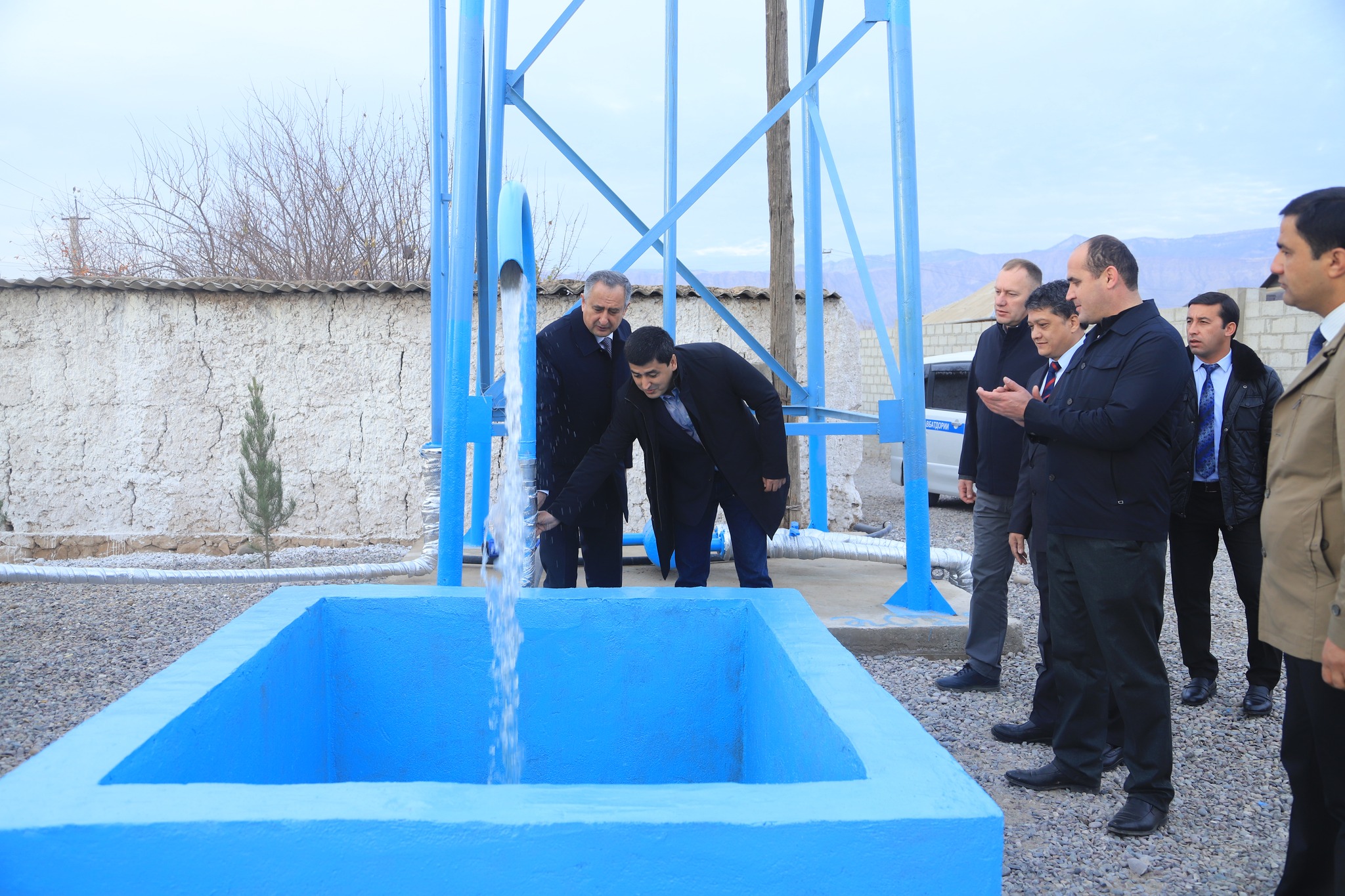 A drinking water supply line has been commissioned in the village of Furugdekh in the Khatlon region.