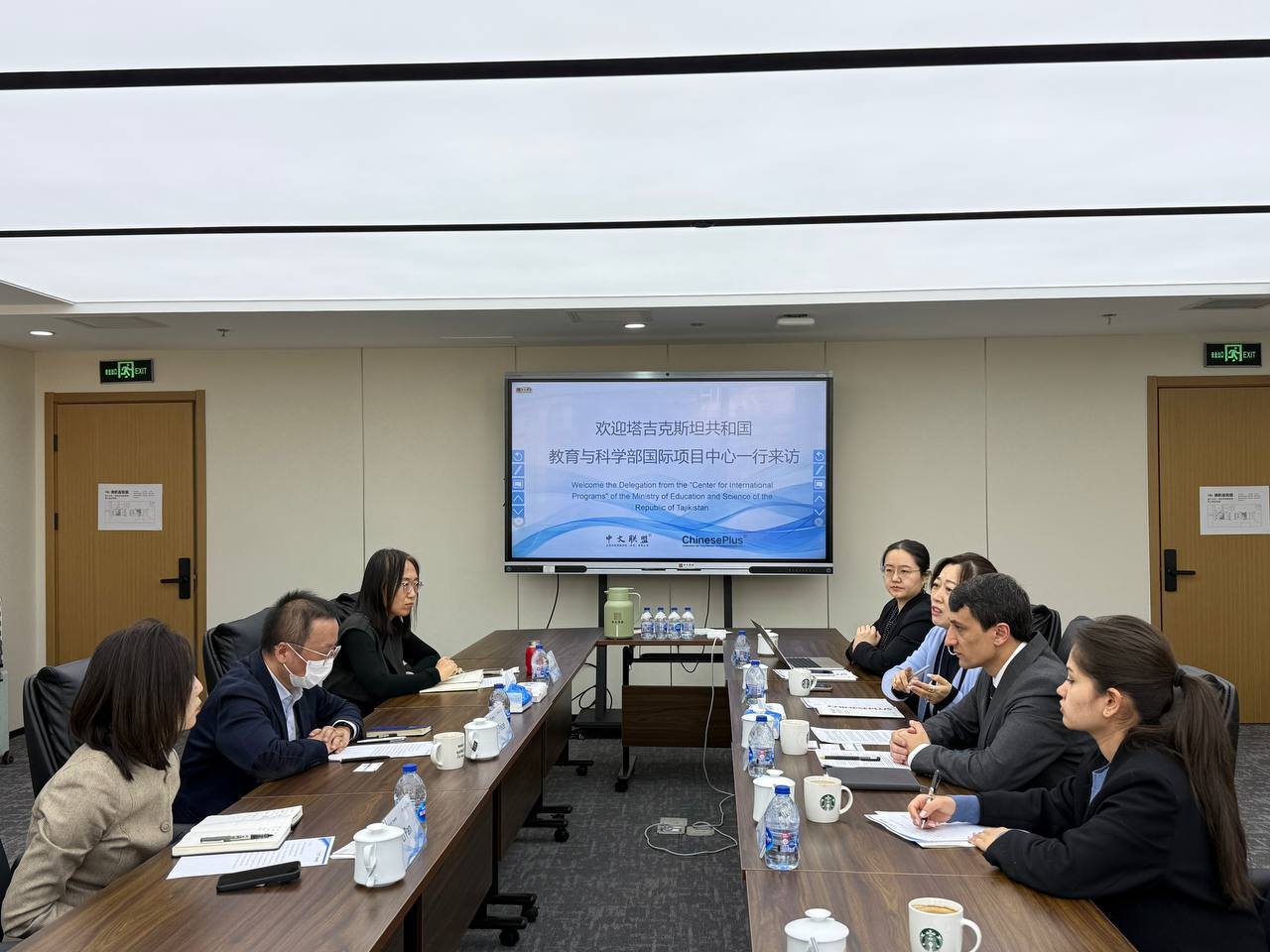 A center for preparation and delivery of the international HSK exam will be established in Tajikistan.