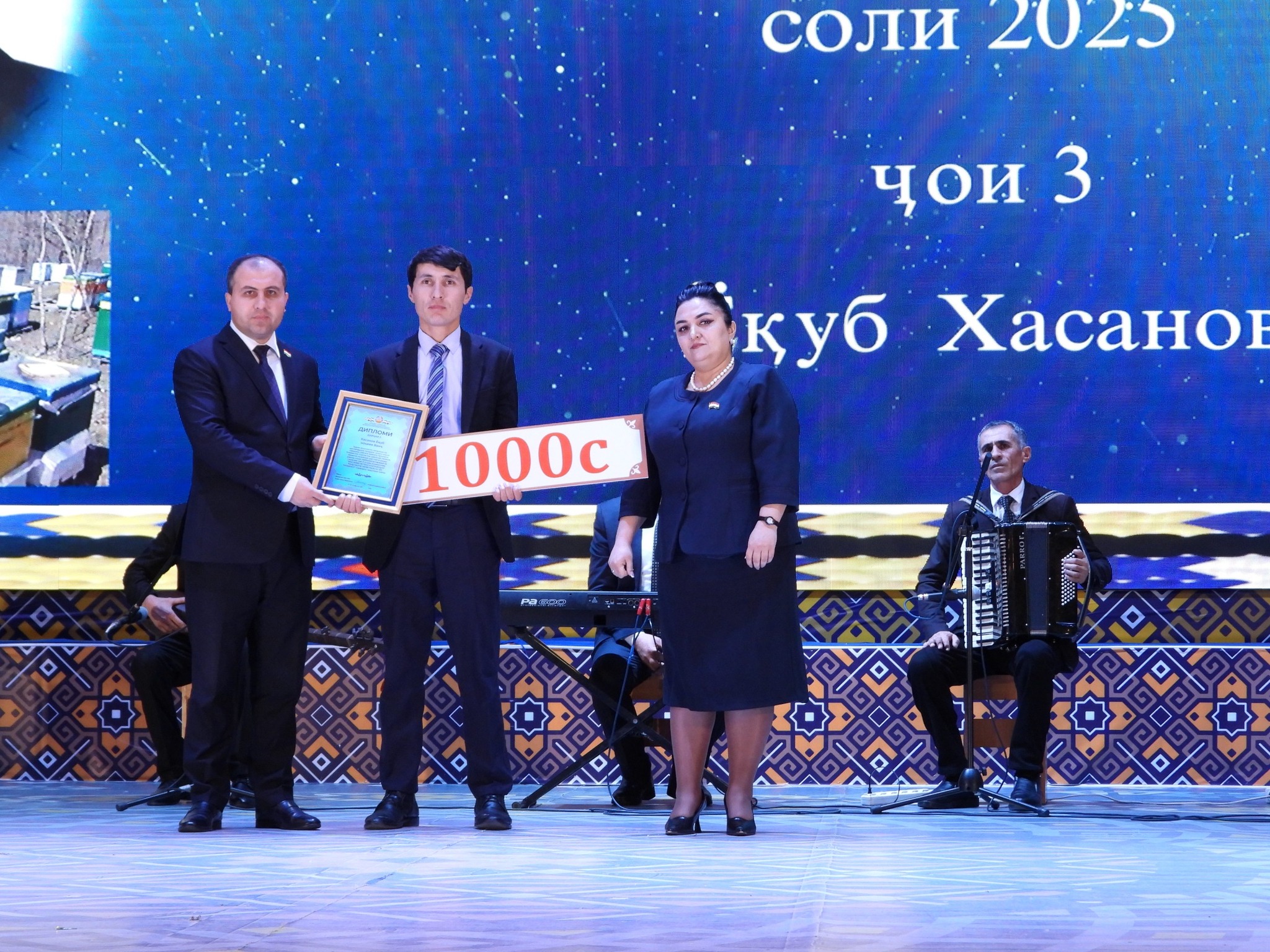 In GBAO, activists in the fields of industry, crafts, tourism, and beekeeping were awarded.