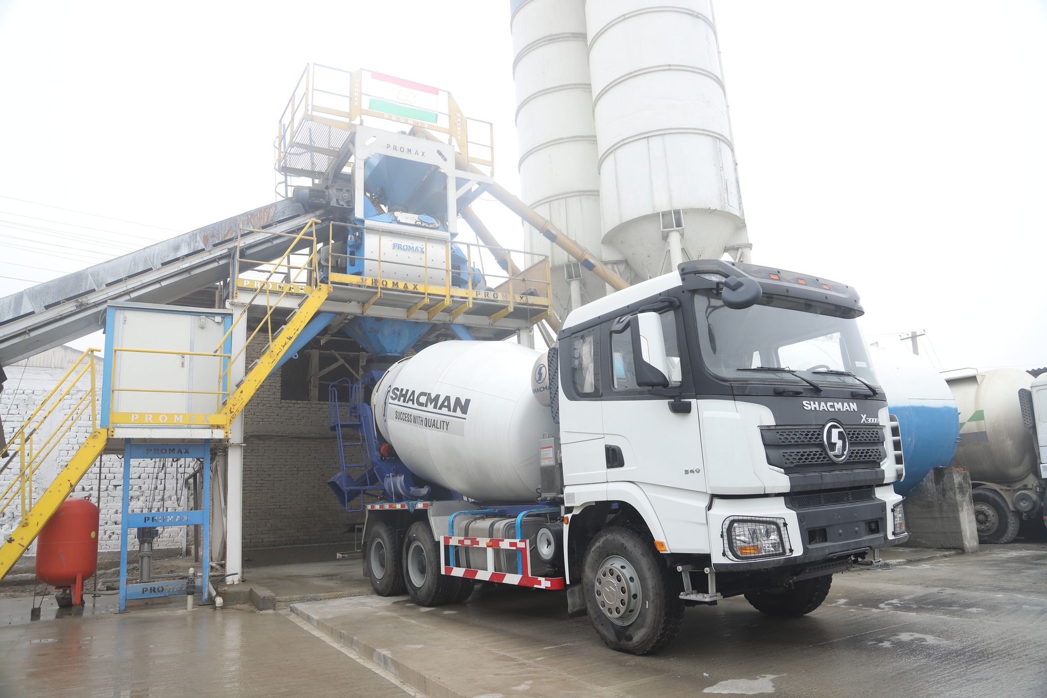 A new concrete plant has opened in Bokhtar.