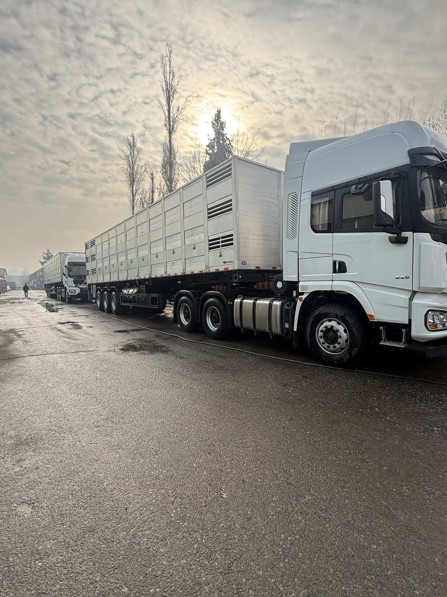 In Tajikistan, livestock transport equipment was donated as part of a landscape restoration project.