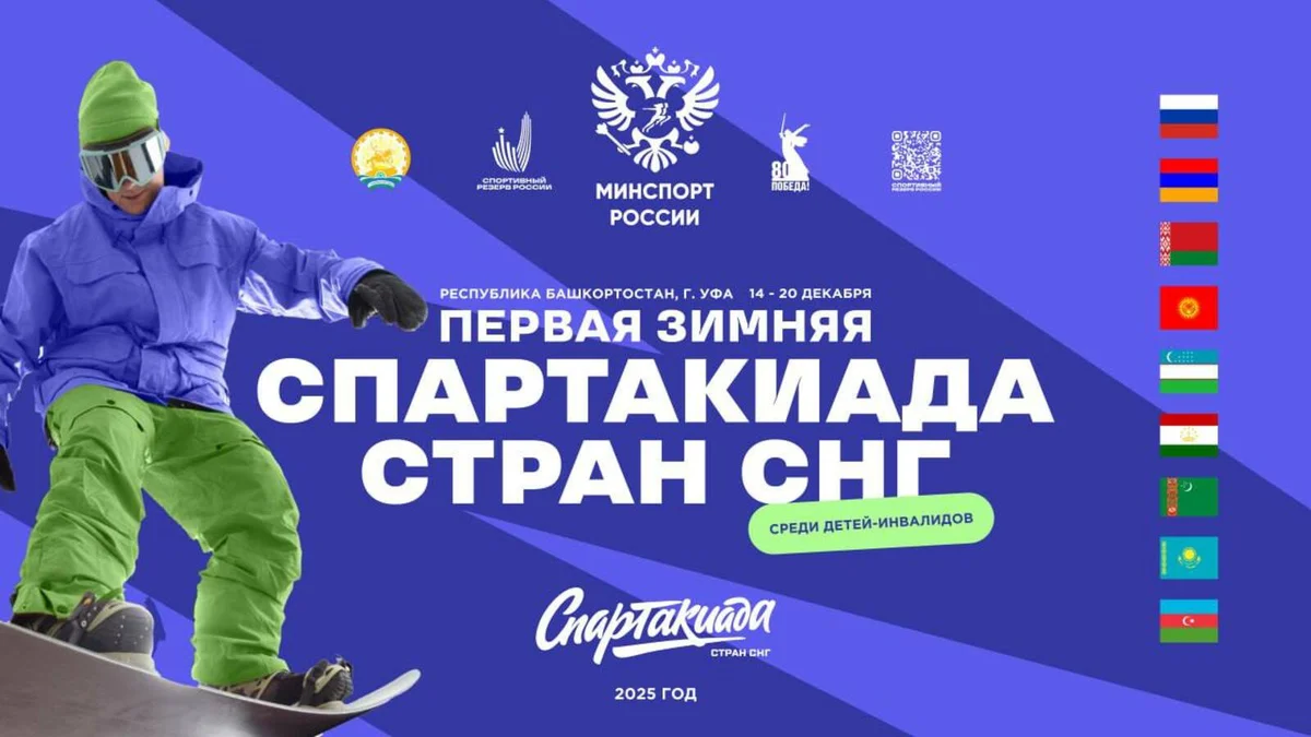 The first CIS Winter Spartakiad for children with disabilities has kicked off in Ufa.