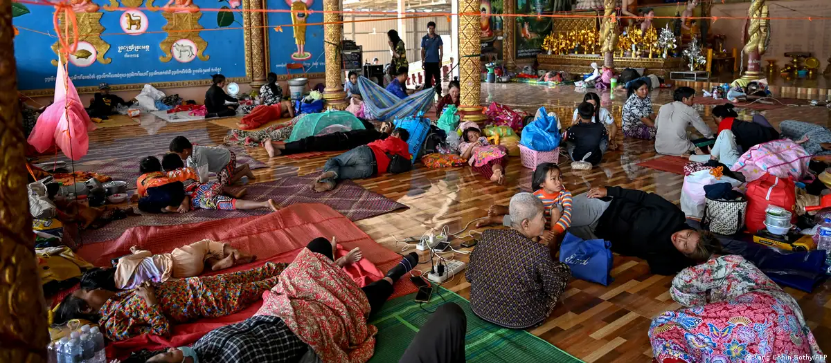 More than half a million people have been evacuated due to escalating conflict between Thailand and Cambodia.