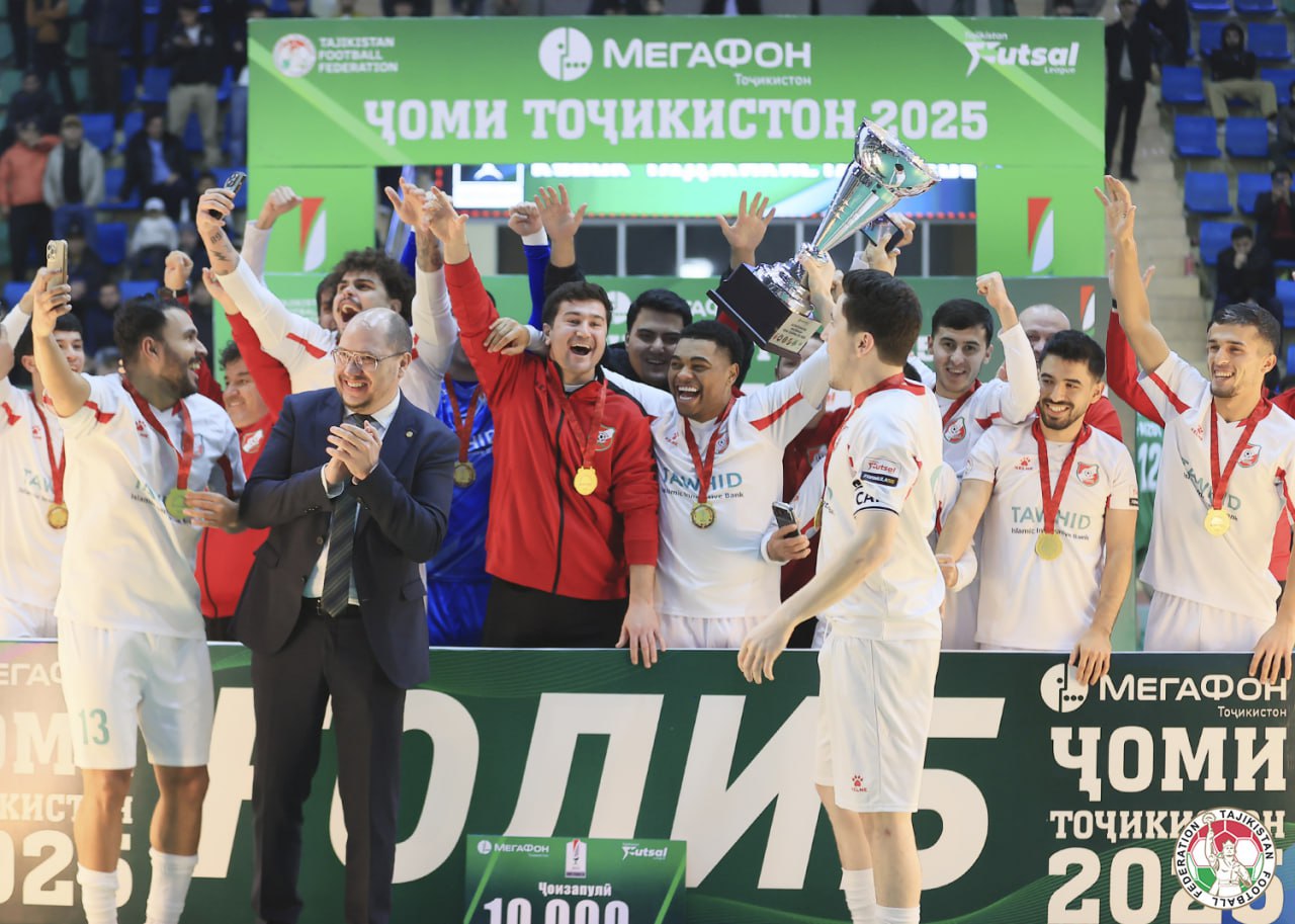 Big futsal emotions: Dushanbe hosted the final of the National Futsal Cup.