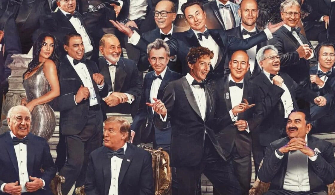 The number of billionaires in the world increased by 287 in 2025.