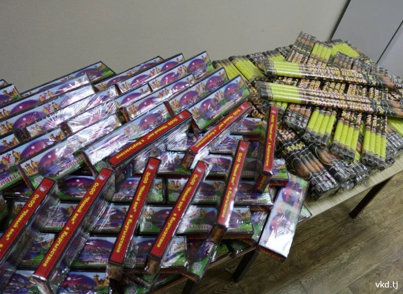 Cases of illegal trafficking of pyrotechnics were identified in Gissar and B. Gafurov districts.
