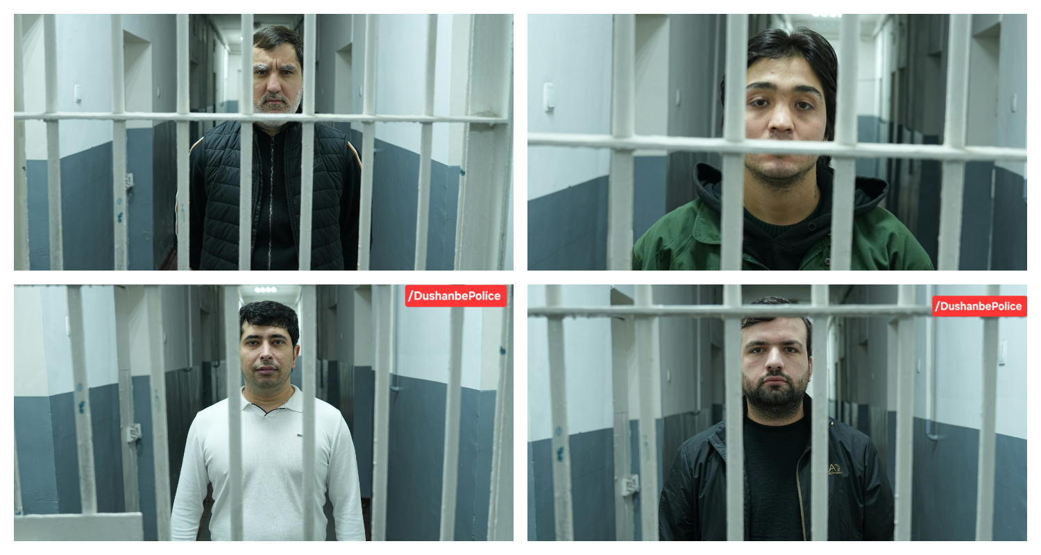 Four men were detained in Dushanbe for disturbing the peace at the Dream Center.