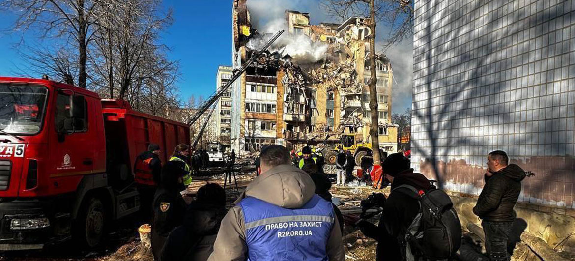 Humanitarian organizations are helping victims of the attacks on Ukraine.