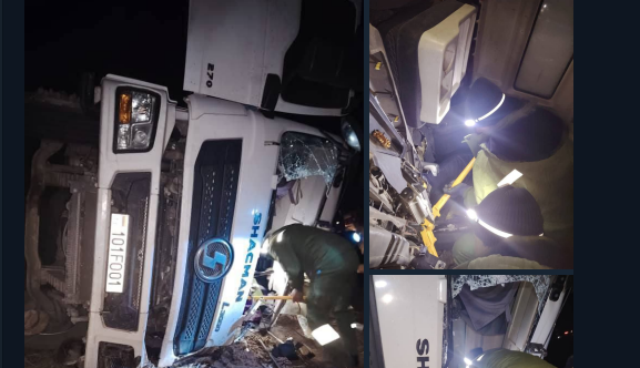Accident on the Dushanbe-Khujand highway: the victim was hospitalized.