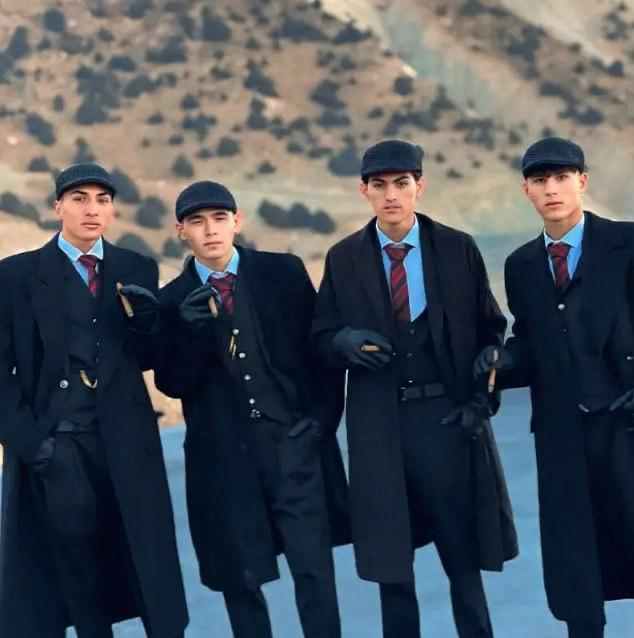The Taliban detained four young Afghans for wearing Peaky Blinders-style clothing.