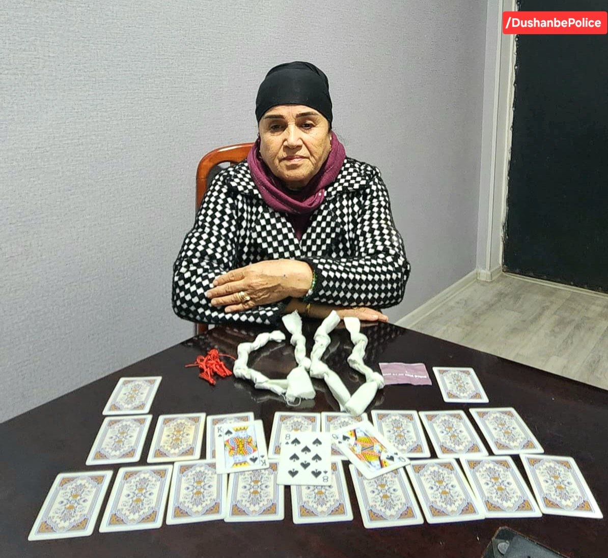 A woman was detained in Dushanbe for fortune telling.