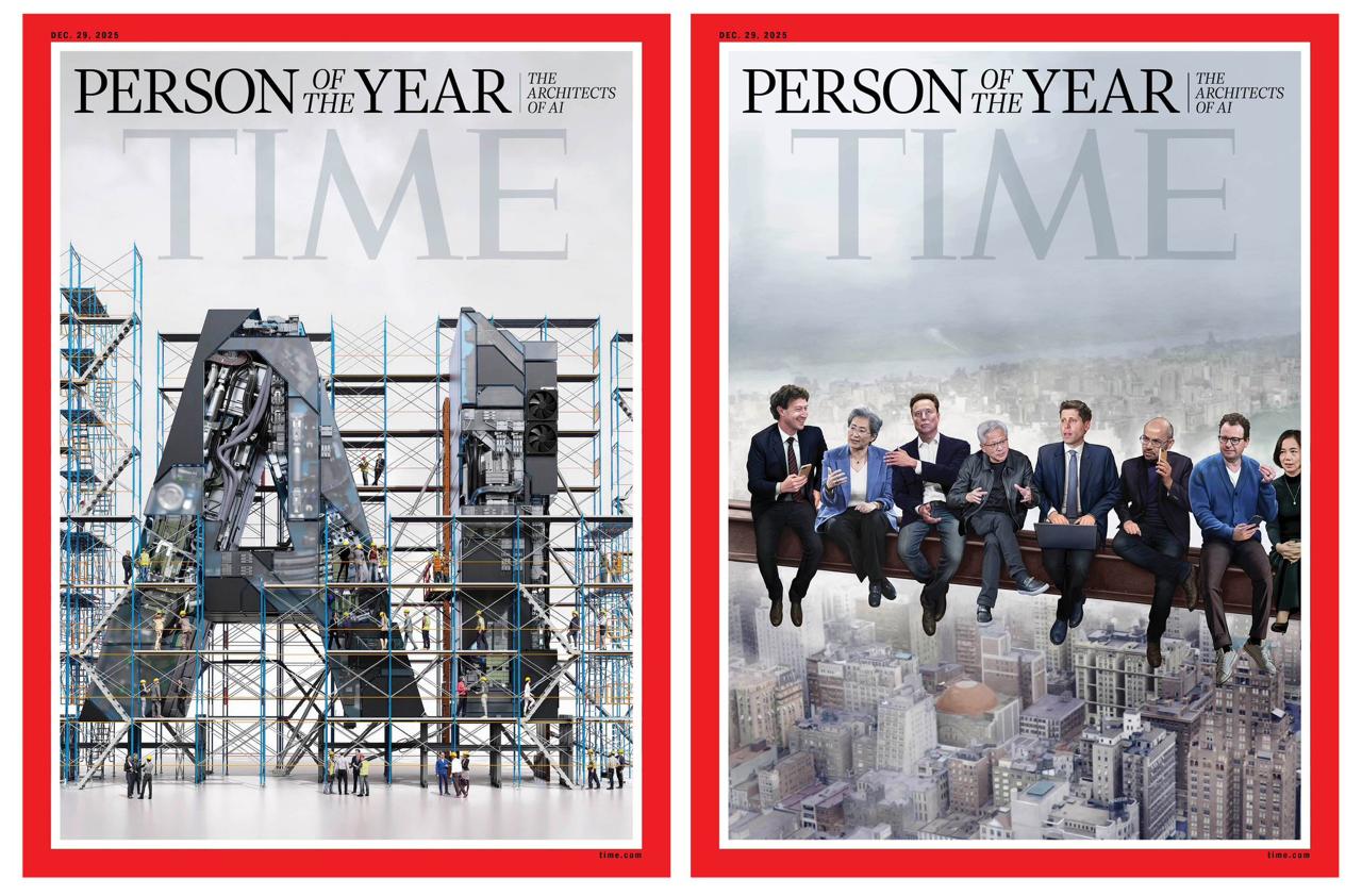 Time Magazine Names "AI Architects" as Persons of the Year for 2025