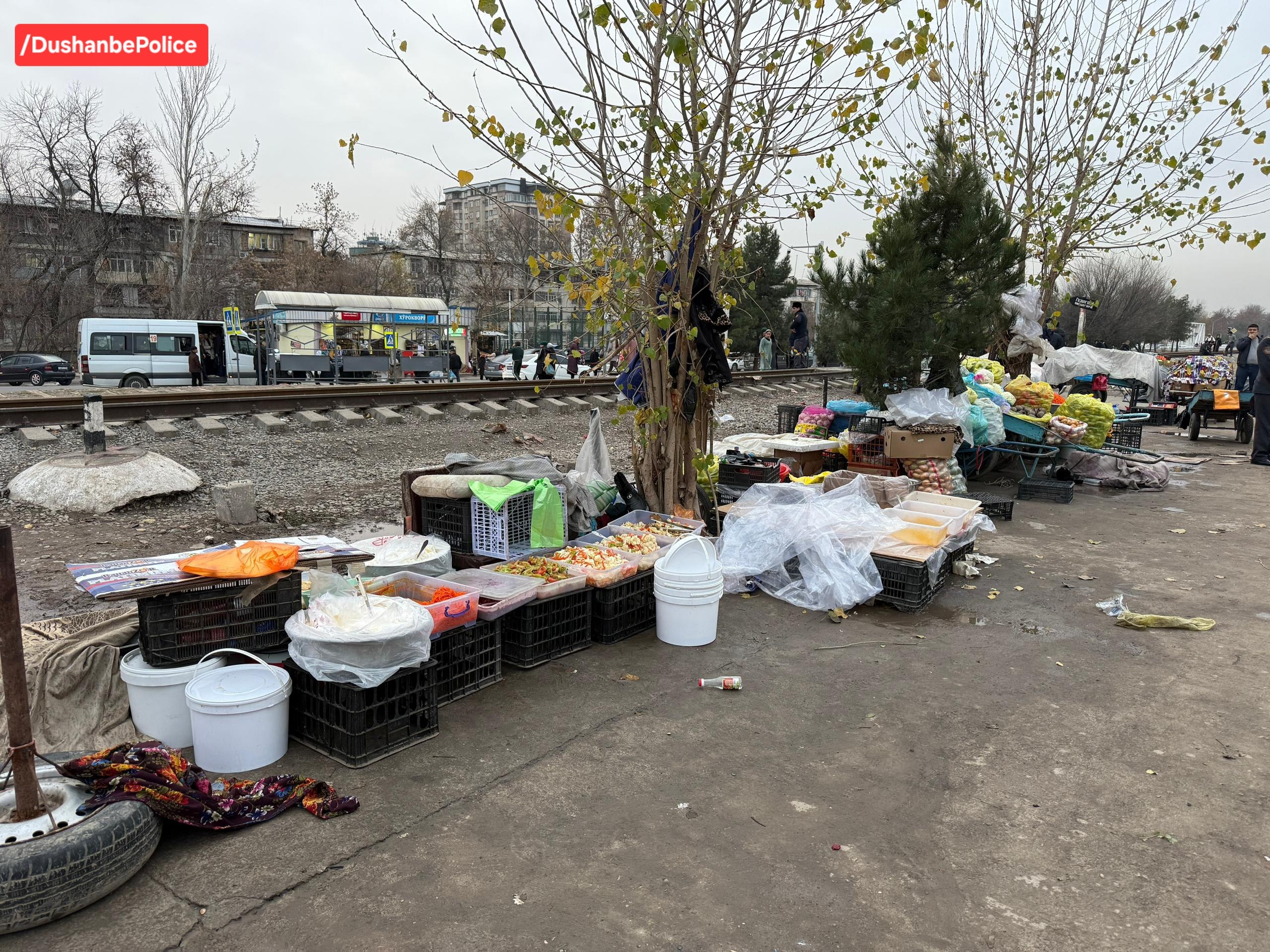 Twenty-four illegal trading outlets near the Safarion market have been liquidated in Dushanbe.