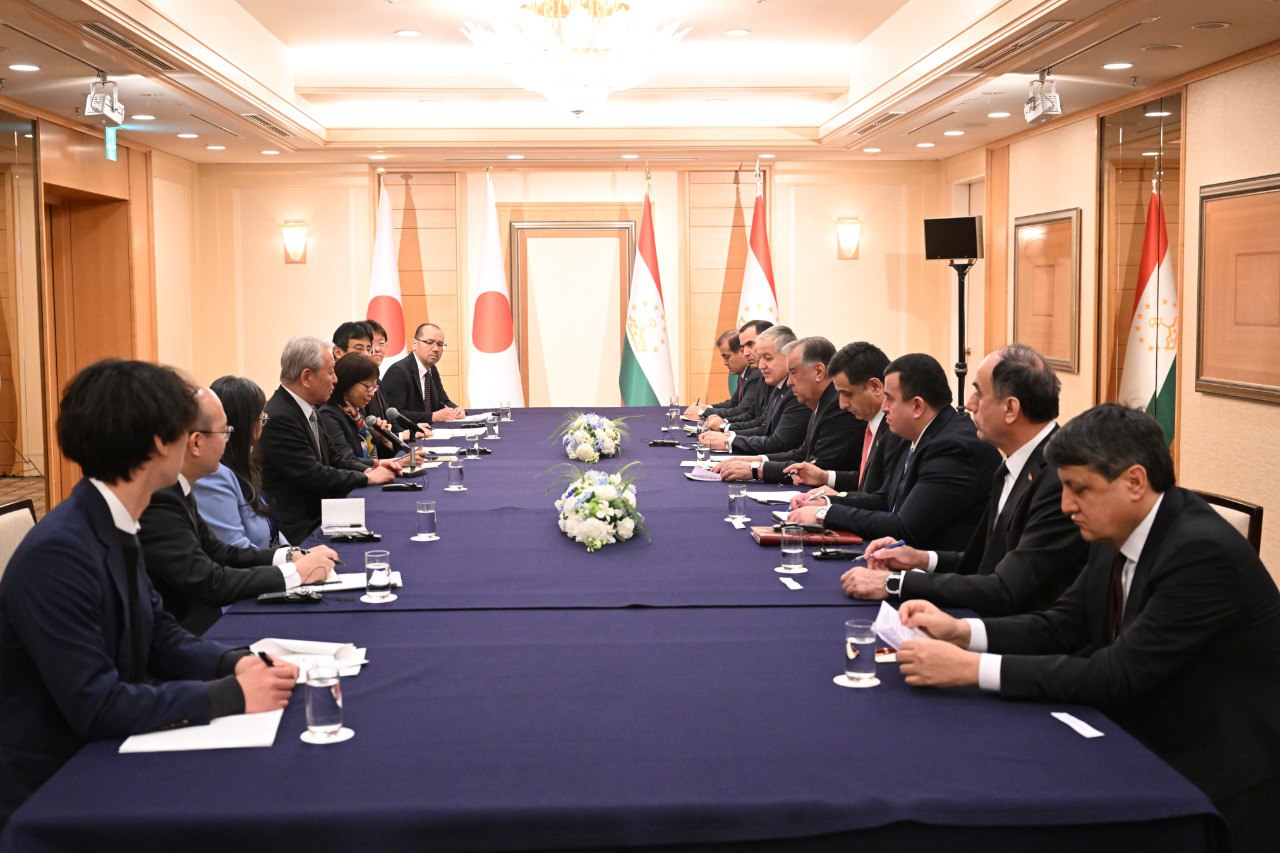 Emomali Rahmon held a series of meetings in Tokyo with representatives of the Japanese parliament, agencies, and business community.