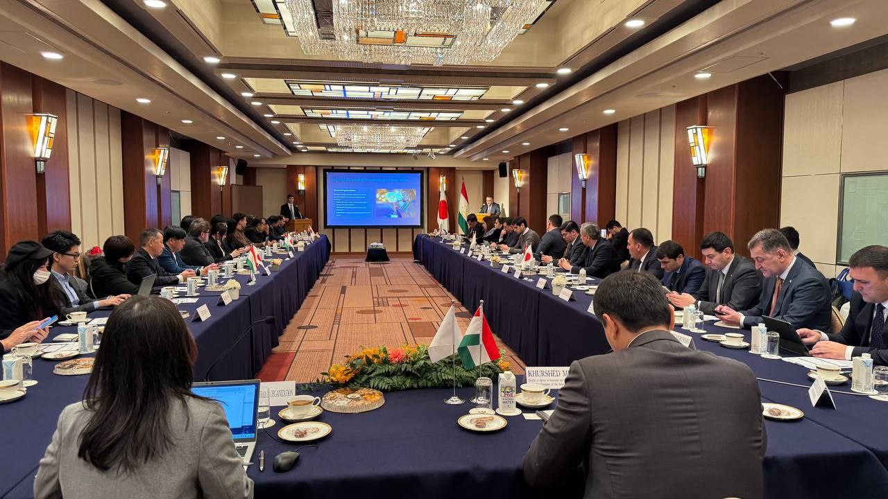 The Tajik–Japan Digital Business Connect framework event was held in Tokyo.