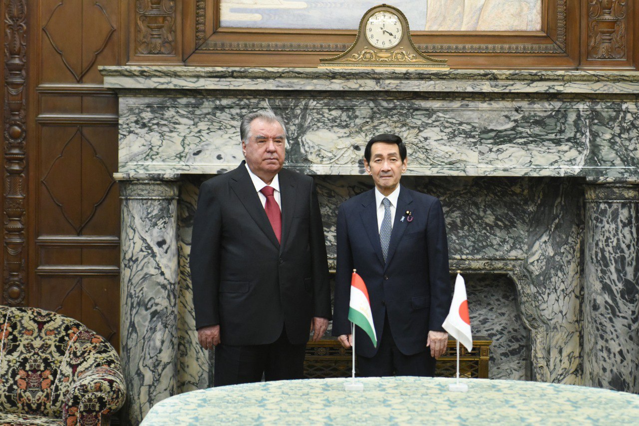 Emomali Rahmon discussed the development of inter-parliamentary cooperation with the Speaker of the House of Councillors of the Japanese Diet.