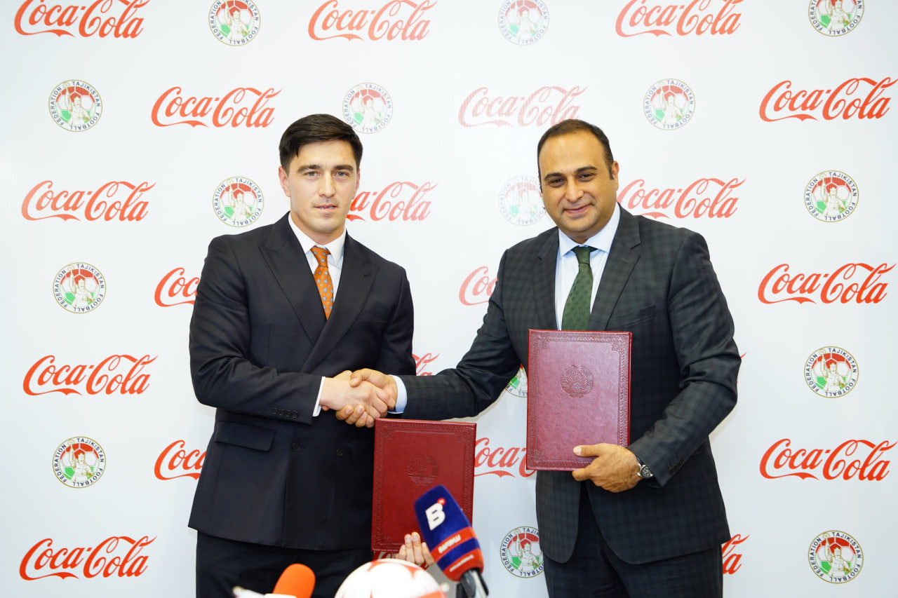 Koka-Kola Nushokiҳoi Toҷikiston and the Football Federation of Tajikistan confirmed a long-term partnership