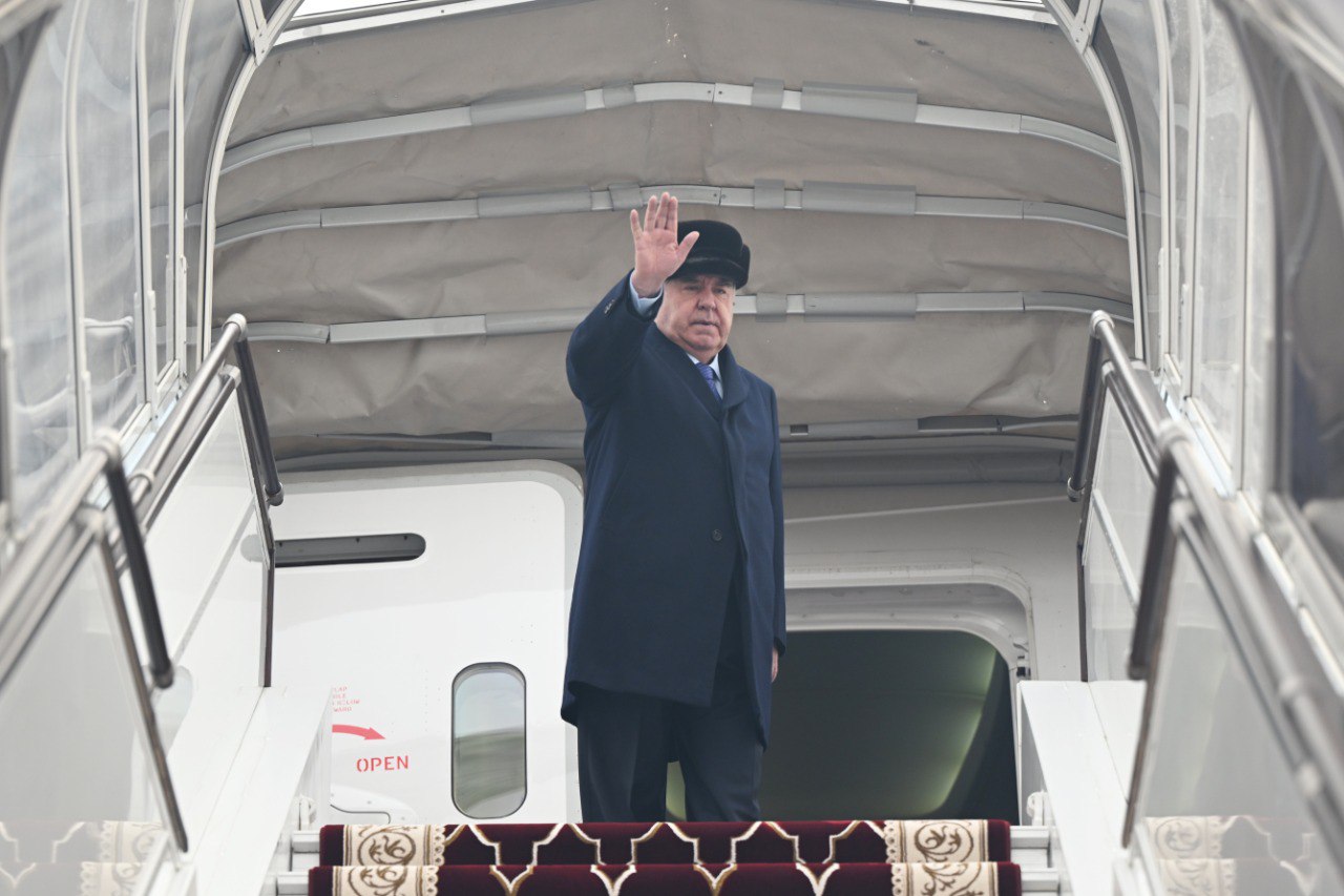 Emomali Rahmon departed for St. Petersburg to attend a meeting of CIS leaders.