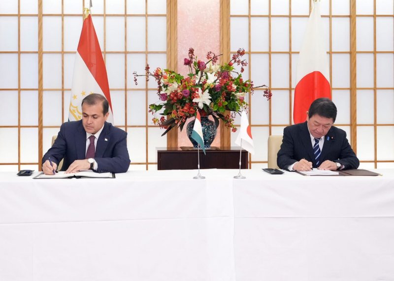 Tajikistan and Japan signed an agreement on the protection and promotion of investments.