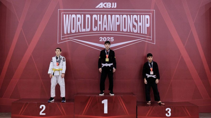 The Tajikistan team won 40 medals at the 2025 ACBJJ World Championship.