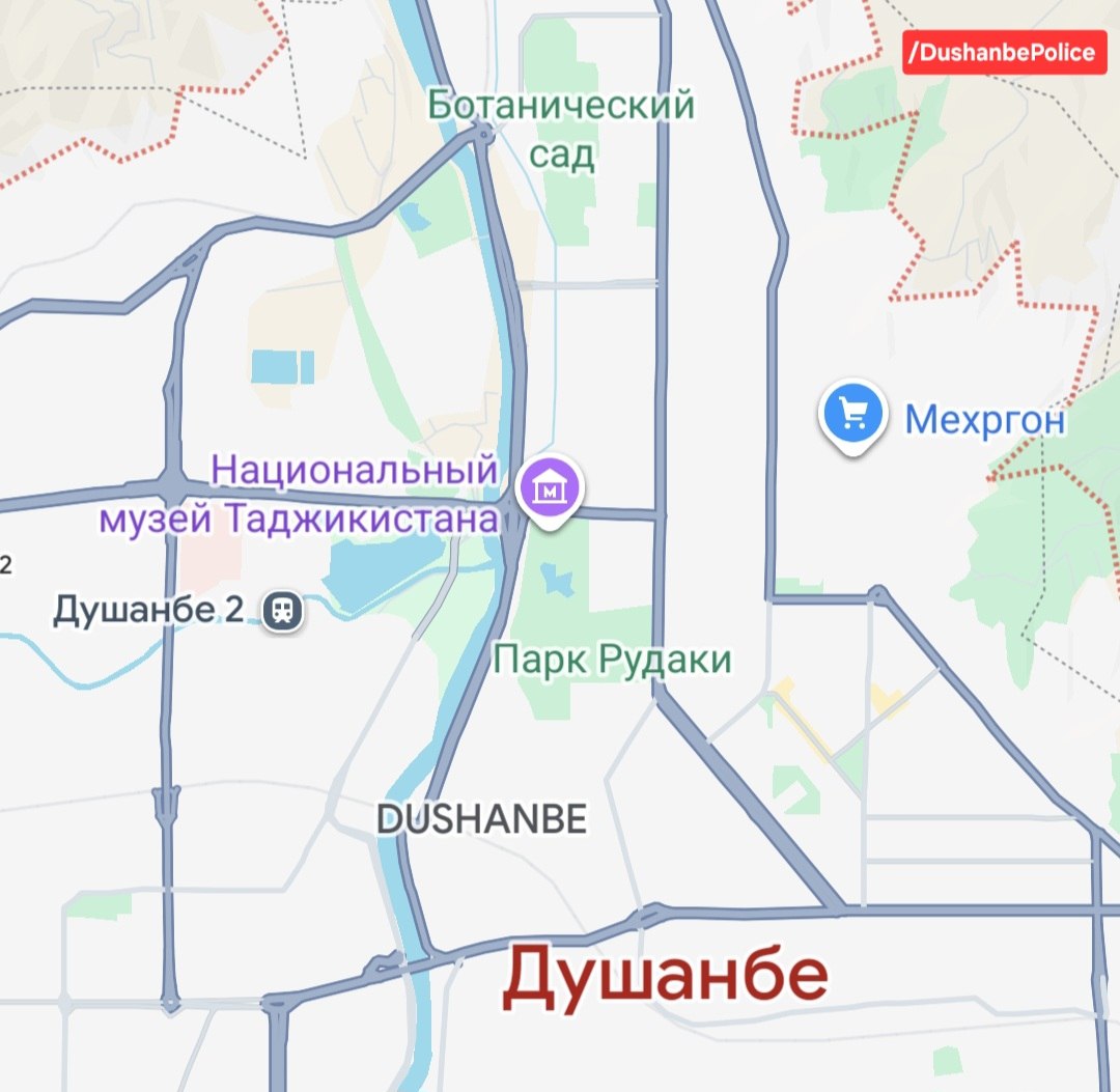 Traffic will be temporarily restricted in Dushanbe on December 24.