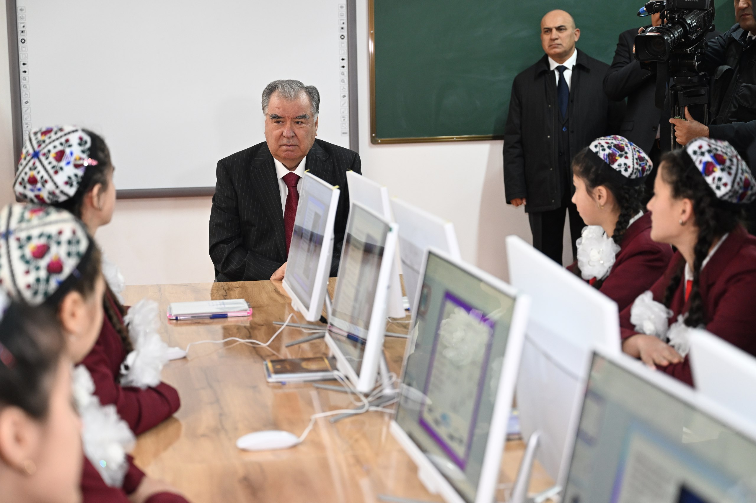 Emomali Rahmon opened 16 educational facilities and three industrial enterprises in the Khatlon region.