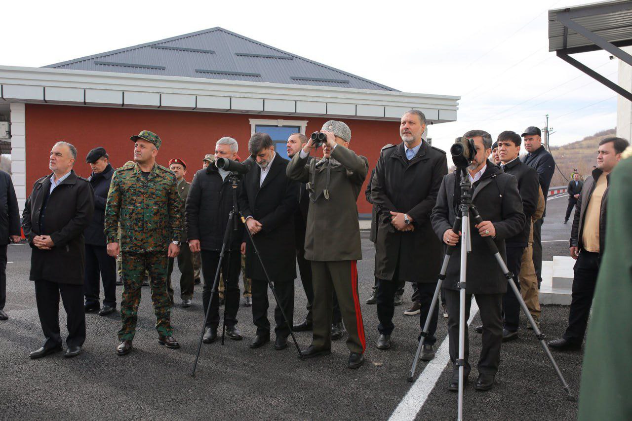 The Commander-in-Chief of Iran's Security Forces visited a military unit of the Ministry of Internal Affairs of Tajikistan.