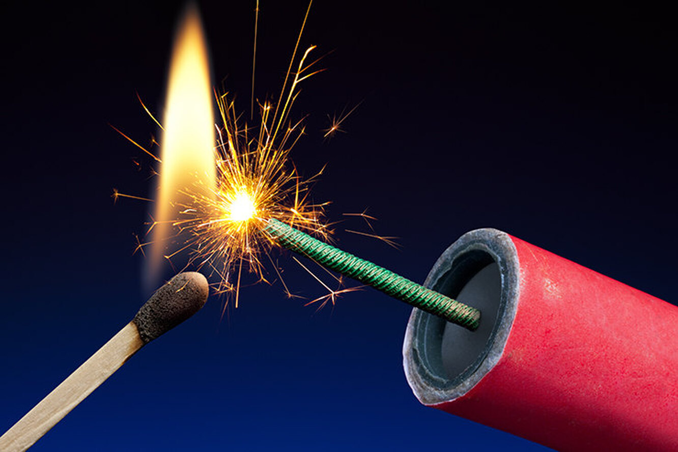 A young man was arrested in Dushanbe for illegal trafficking of fireworks.