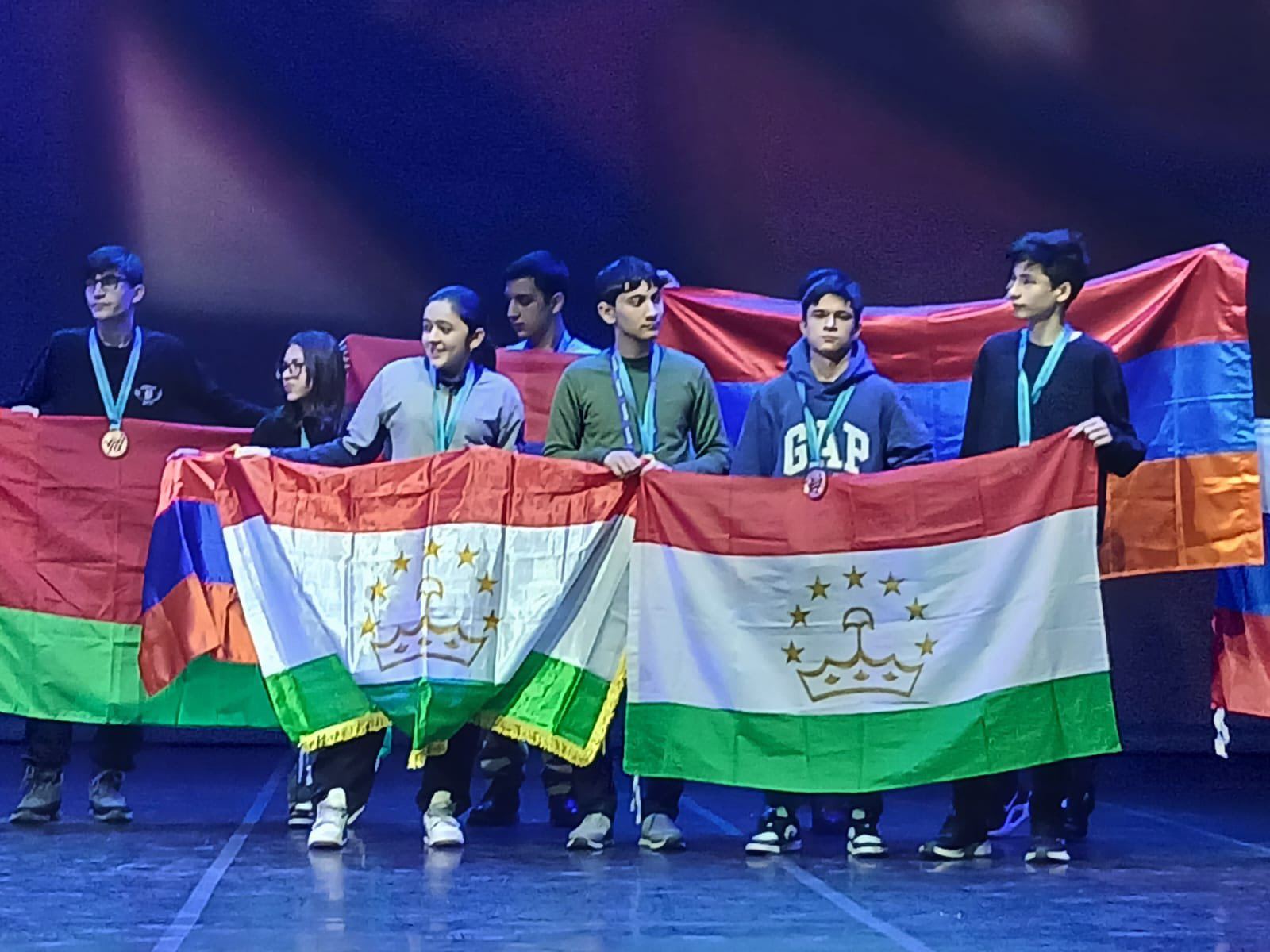 Tajik schoolchildren won 7 medals at the Zhautikov International Olympiad