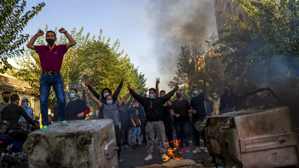 Media reports indicate 35 deaths and more than 1,200 arrests during protests in Iran.