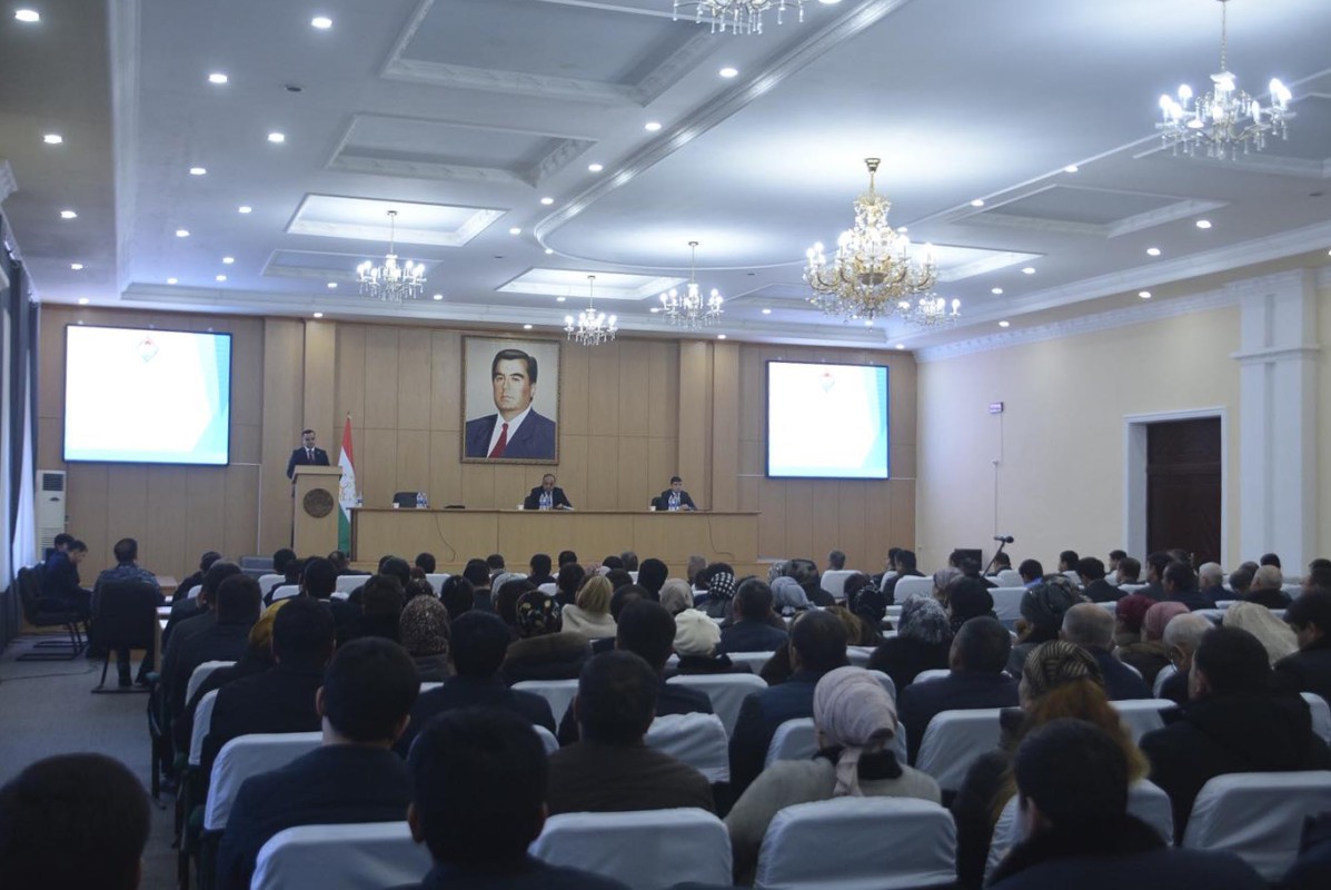 Anti-corruption measures and provisions of the President of Tajikistan's Address were discussed in Tursunzade