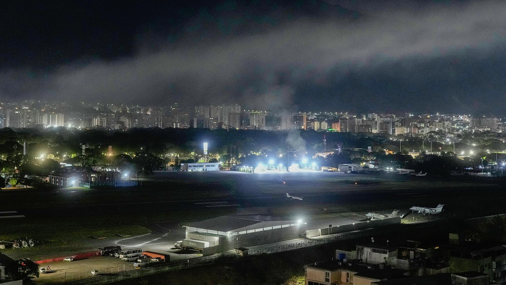The US struck targets in Venezuela, causing explosions in Caracas.