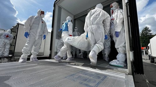 Russia and Ukraine exchanged the bodies of fallen soldiers for the first time in 2026 with the assistance of the Red Cross.