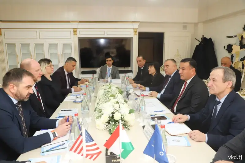Tajikistan's Ministry of Internal Affairs discussed measures to combat human trafficking with the US Embassy.