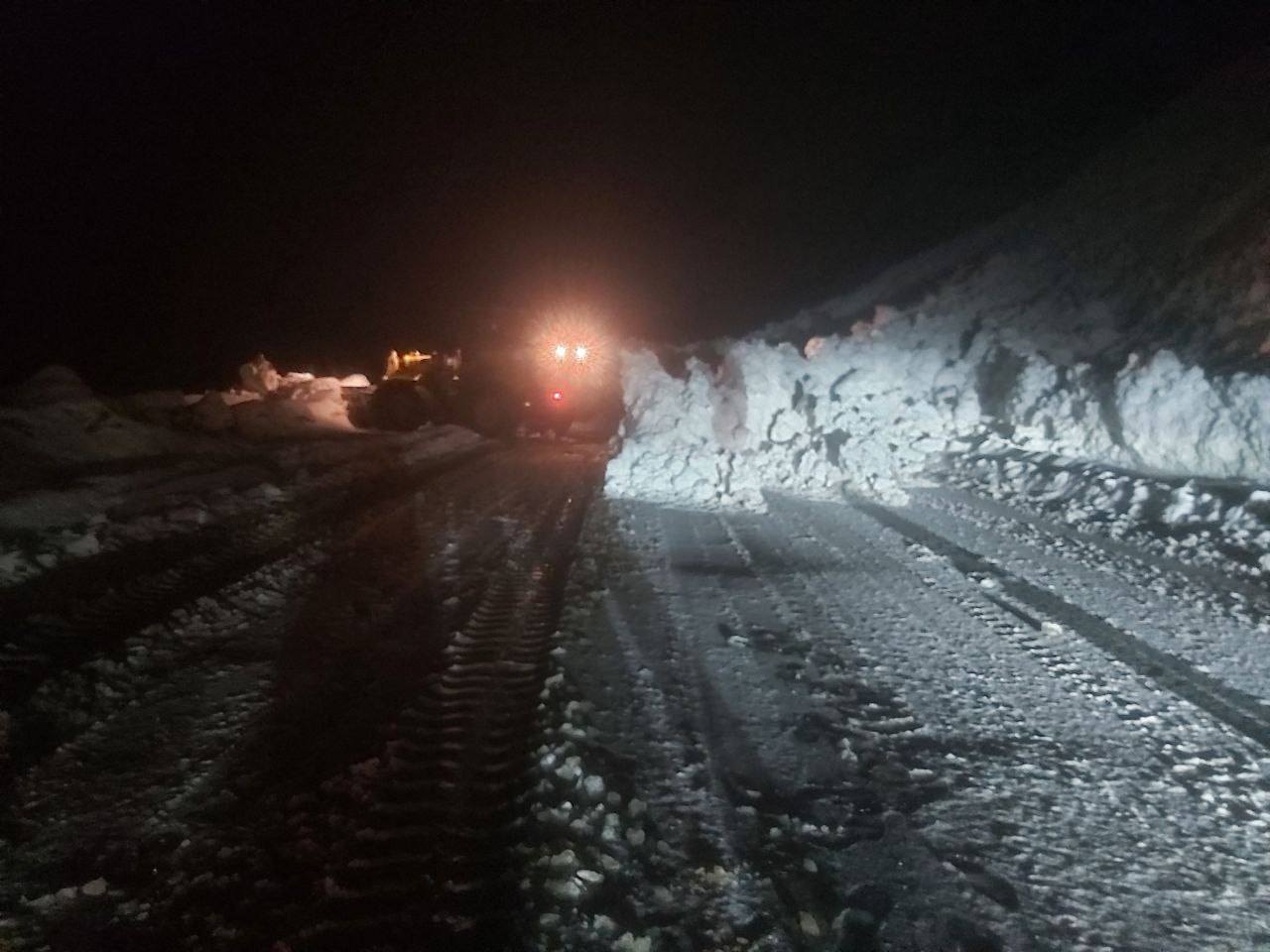 The Dushanbe-Chanok highway is closed due to 29 avalanches in the Varzob district.