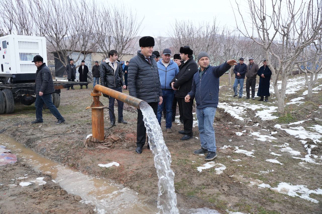 Two drinking water wells have been commissioned in Penjikent.