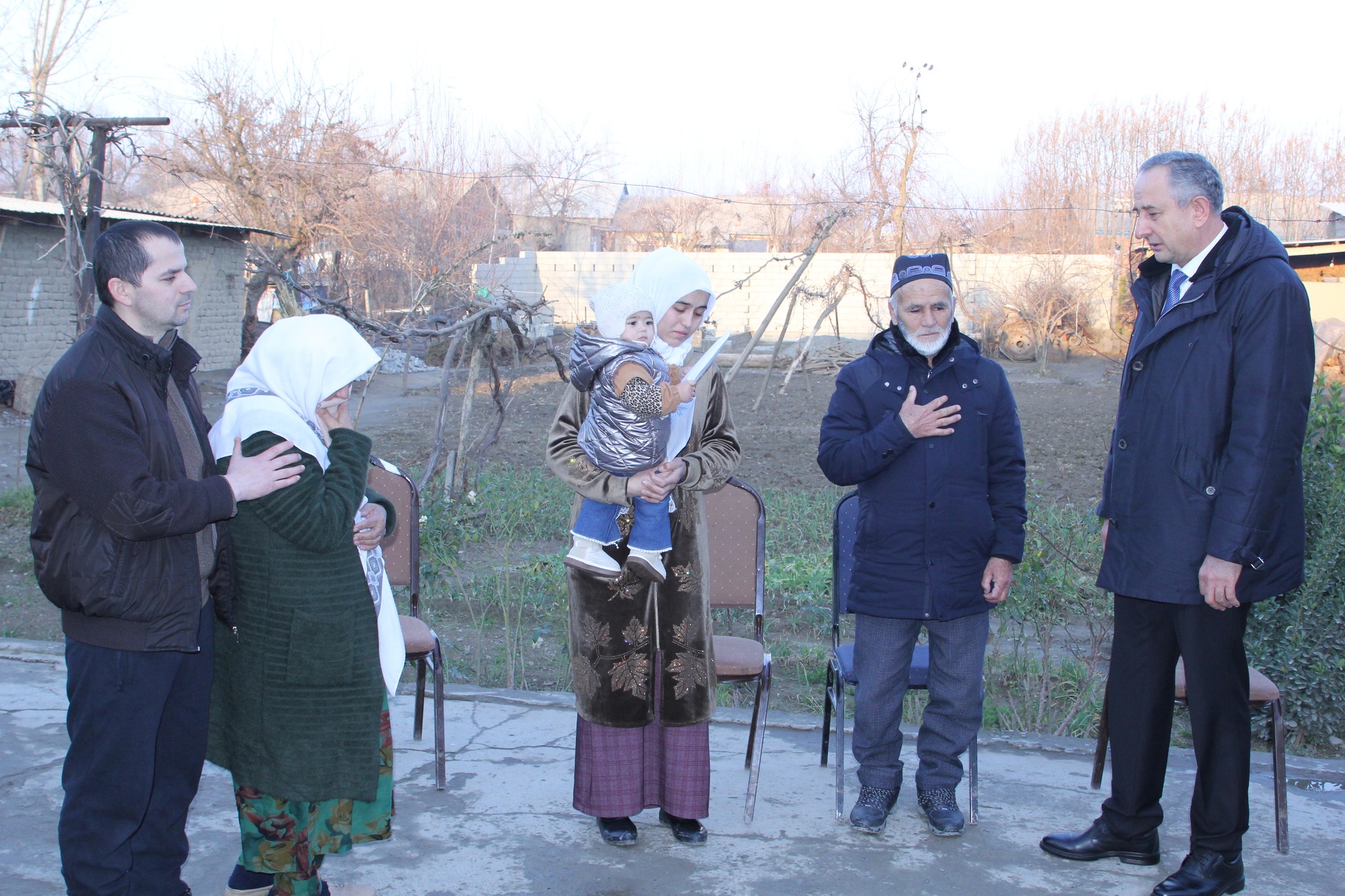The family of a border guard officer killed on the Afghan border has been provided with a house.