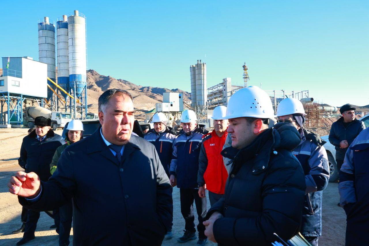 The first iron ore enrichment plant since independence is being built in the Sughd region.