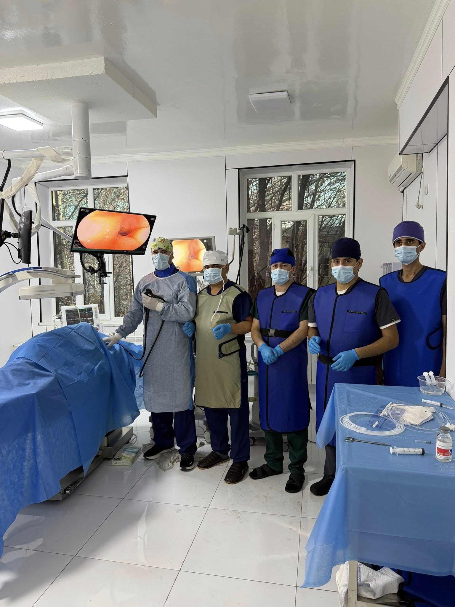 In Tajikistan, a bloodless, incision-free operation was performed for the first time on a pancreatic tumor.