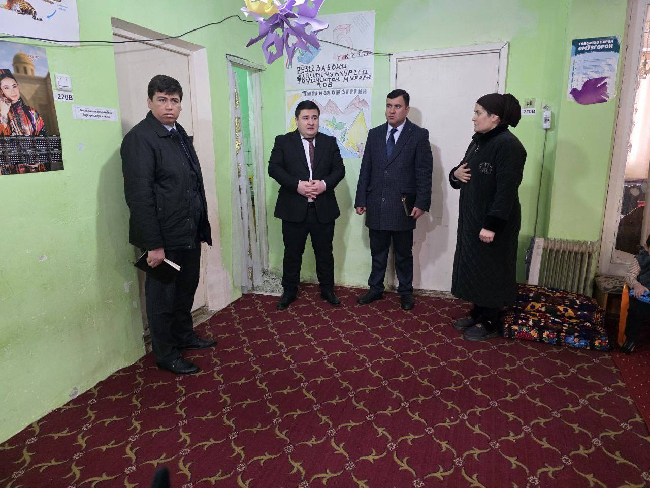 The Deputy Minister of Education and Science of Tajikistan visited children's institutions in Rogun.