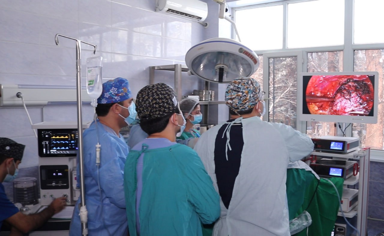 Endoscopic surgery for prostate cancer performed for the first time in Tajikistan