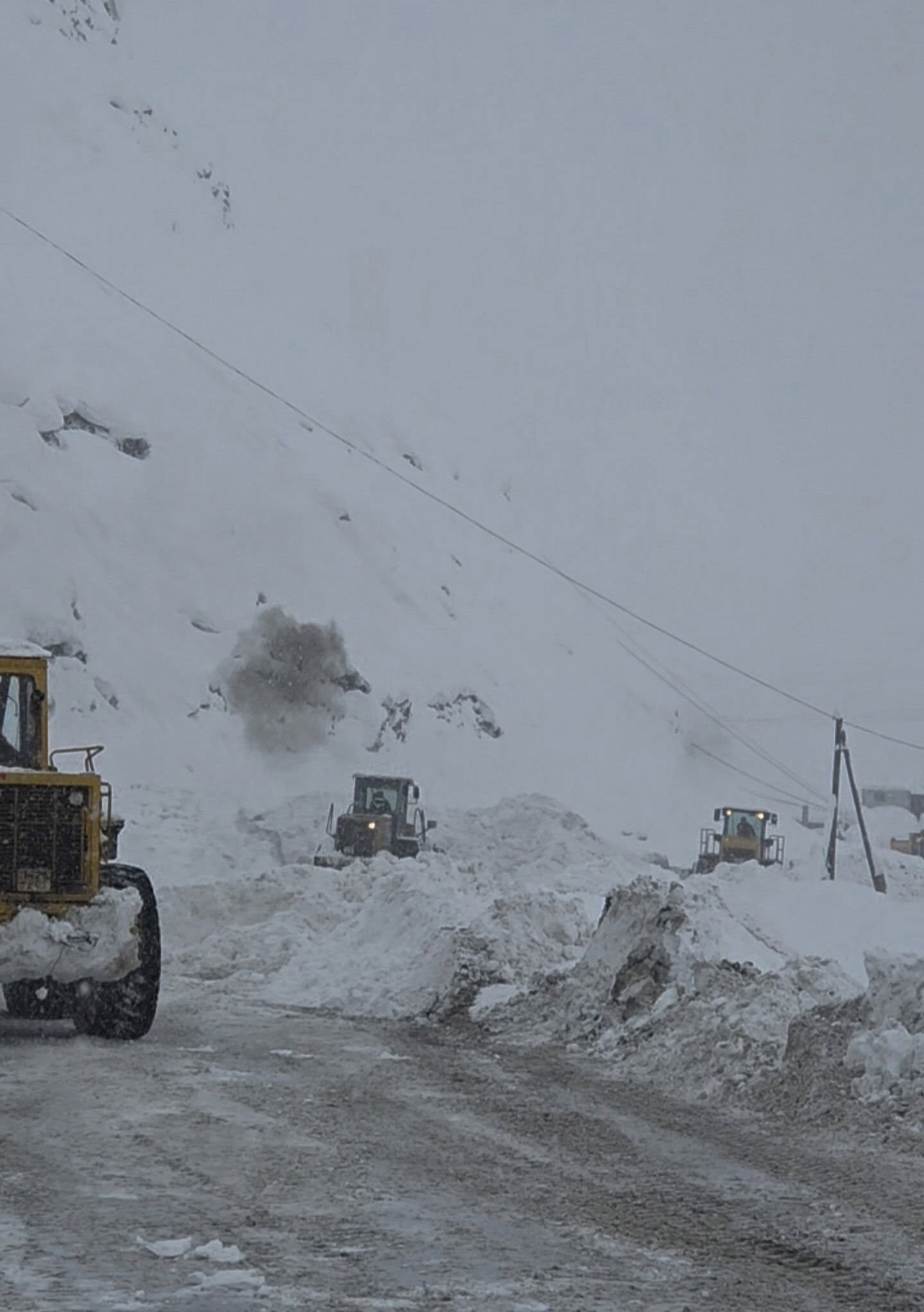Traffic on the Dushanbe-Chanak highway is temporarily restricted due to avalanches.