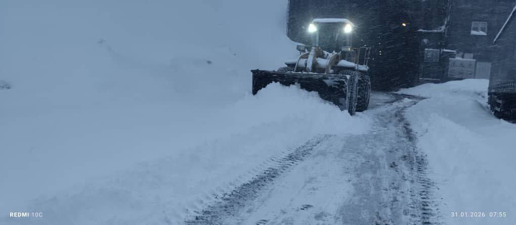 A temporary traffic restriction has been introduced on the Dushanbe-Chanok highway due to avalanches.