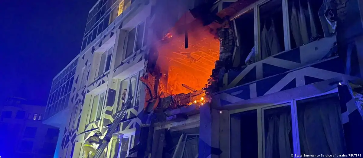 Russia struck Kharkiv, Dnipro, and Kyiv, killing two in the Ukrainian capital.
