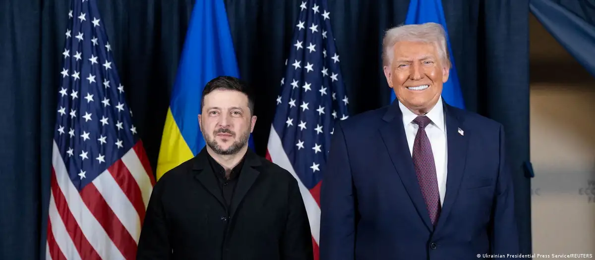 Trump and Zelensky met in Davos