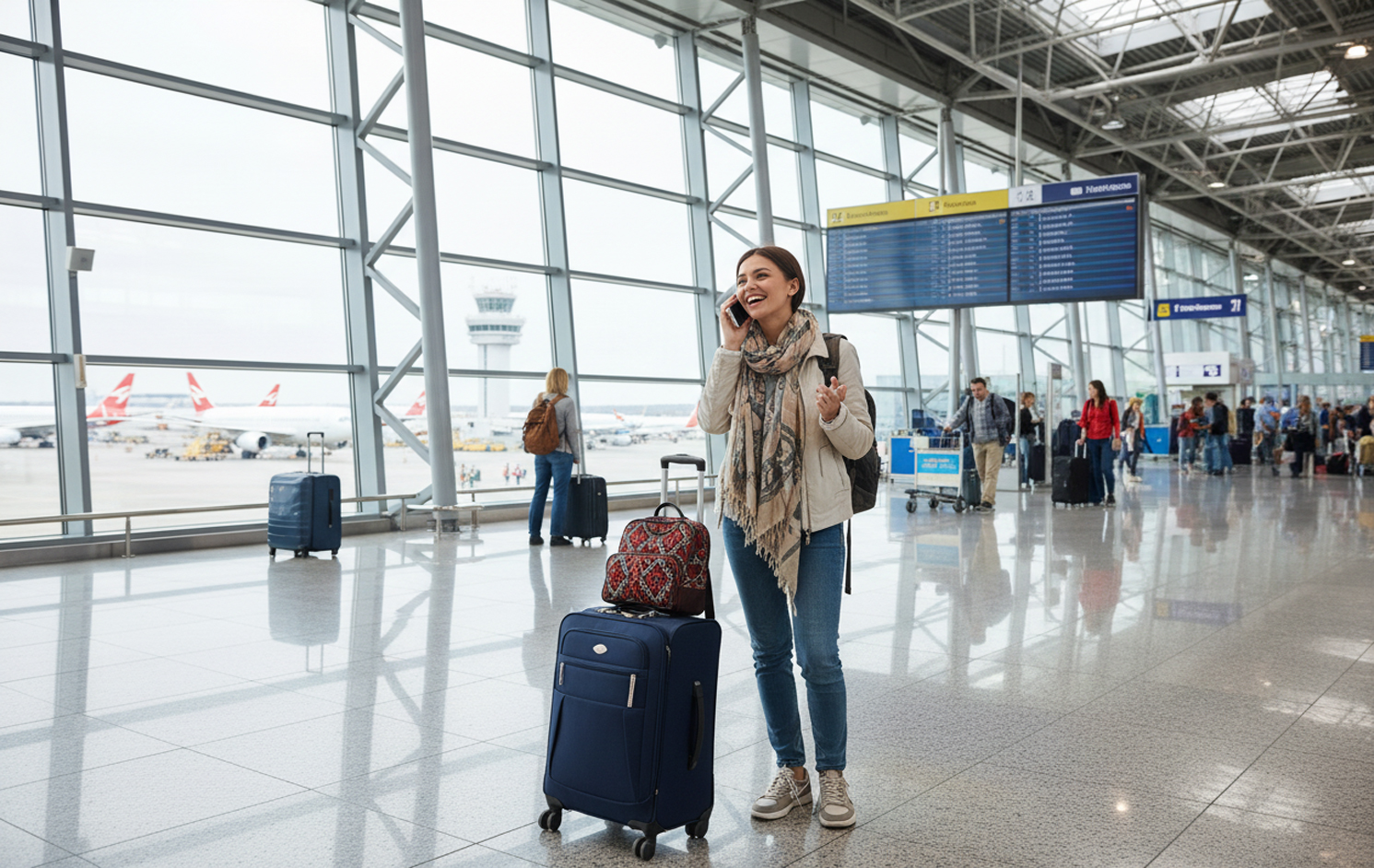 Stay connected in Russia from the very first minutes!